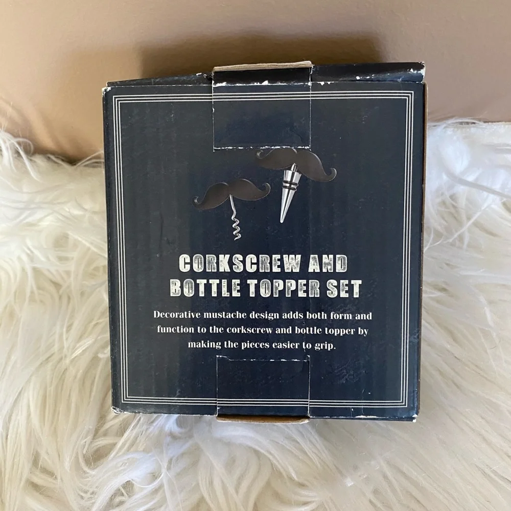 N/A {mustache corkscrew